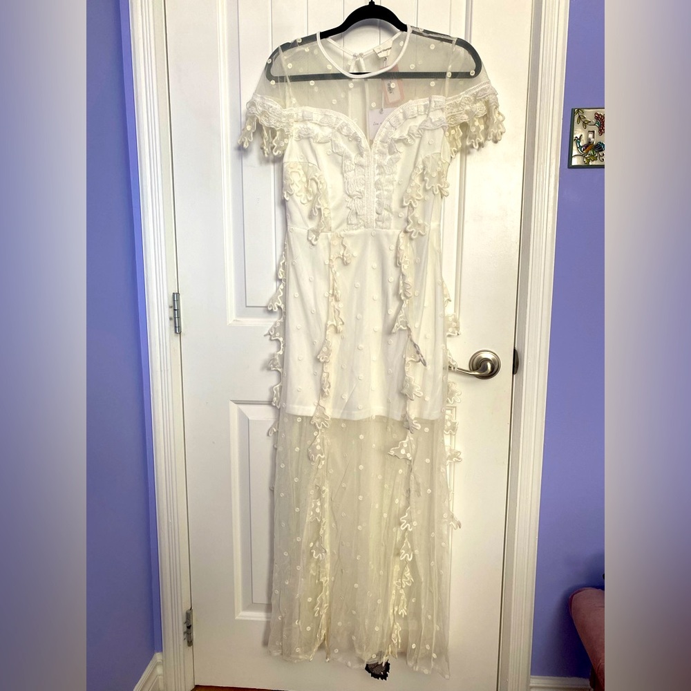NWT 1861 polka dot party dress